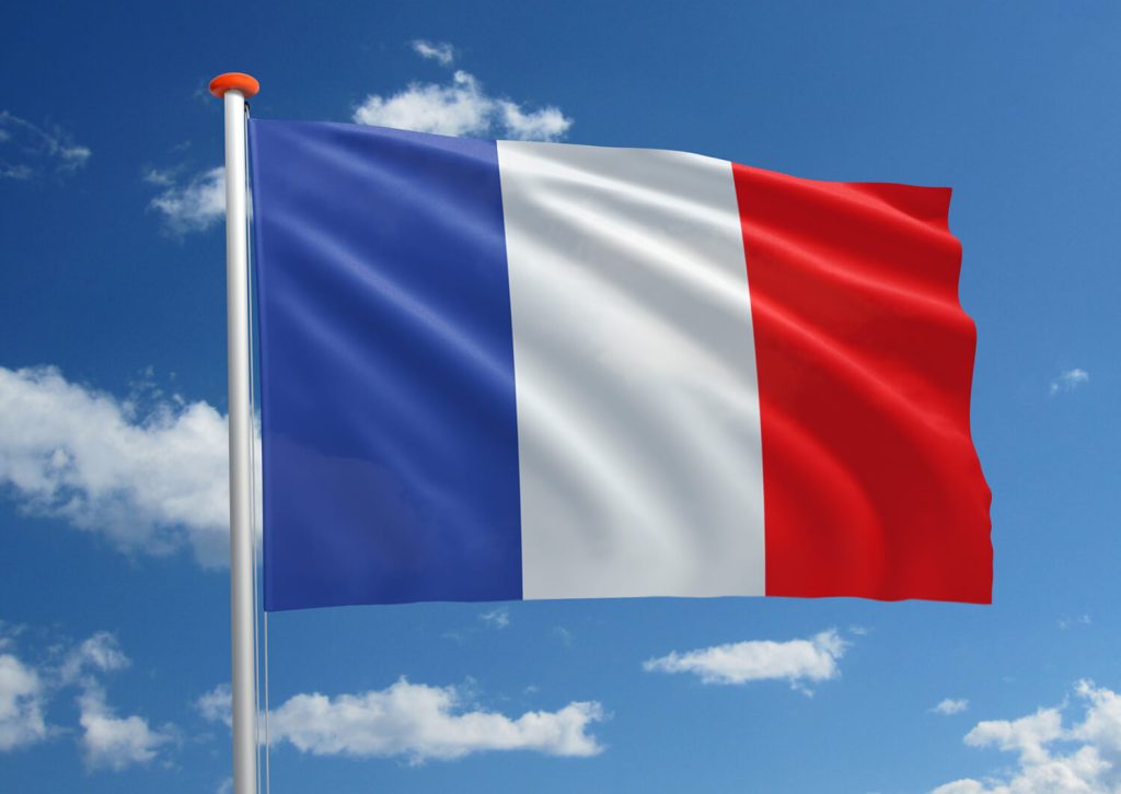 Vlag Frankrijk koerier TKkoeriers