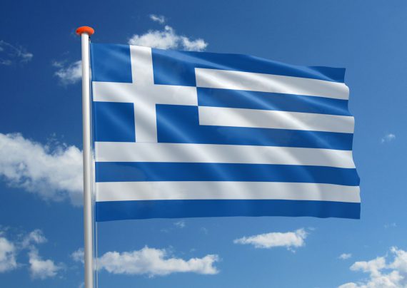 Koeriersbedrijf Griekenland vlag koerier
