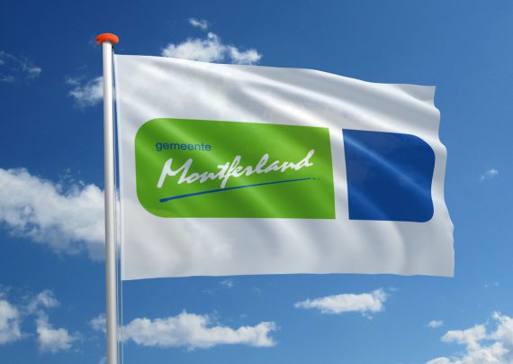Koeriersbedrijf Montferland vlag koerier